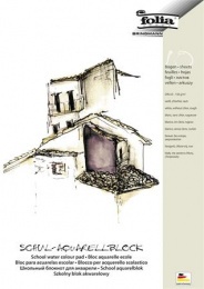 Akvarell tömb, A3, 150 g, 10 lap, durva, FOLIA