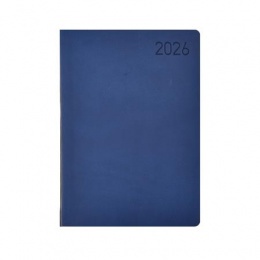 Naptár, tervező, A5, napi, TOPTIMER "Madeira", kék-narancs