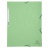 Gumis mappa, prespán, A4, EXACOMPTA, lágy zöld
